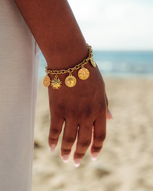 Bracelet à breloques Helios